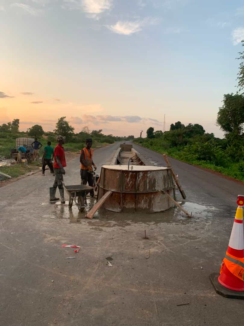 Sand bins and security upgrades — toll and weighing stations