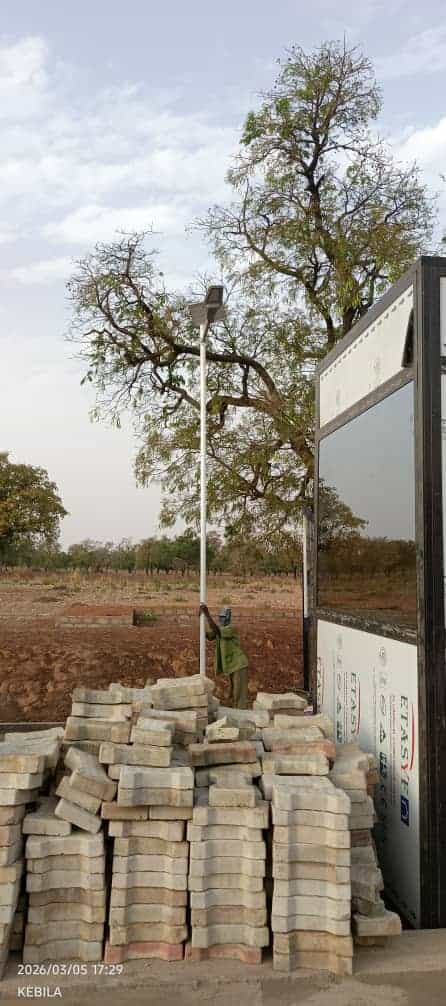 Kebila toll station construction