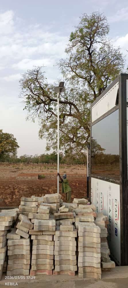Kebila toll station construction