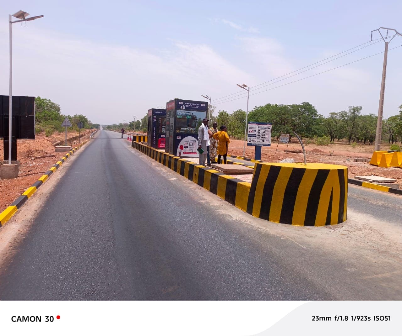 Kebila toll station construction